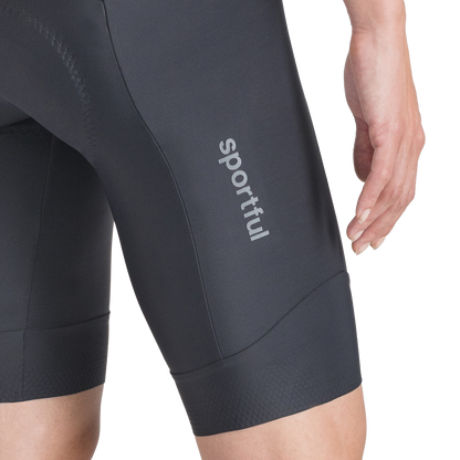 Calção Curto com Bretelas SPORTFUL PULSE Mulher Preto