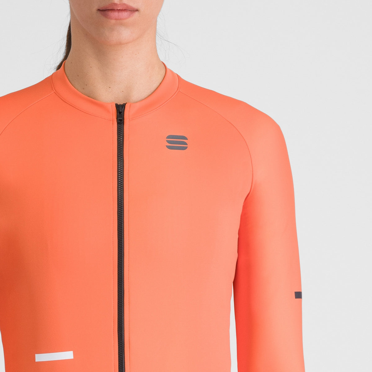 Camisola SPORTFUL Supernova de manga comprida para mulher vermelha