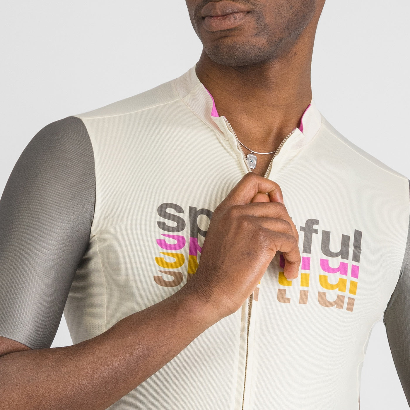 SPORTFUL SUPERGIARA 2 LOGO Camisola de manga curta Creme