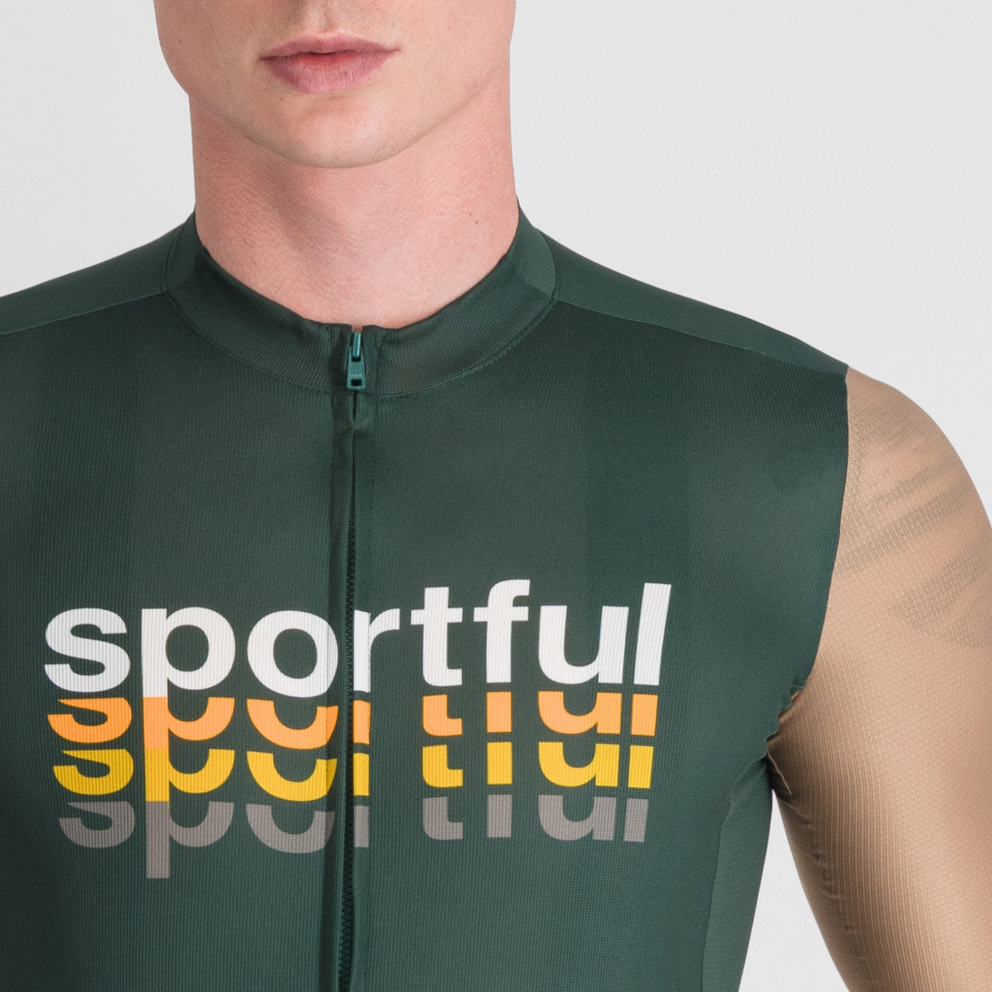SPORTFUL SUPERGIARA 2 LOGO Camisola de manga curta Cáqui