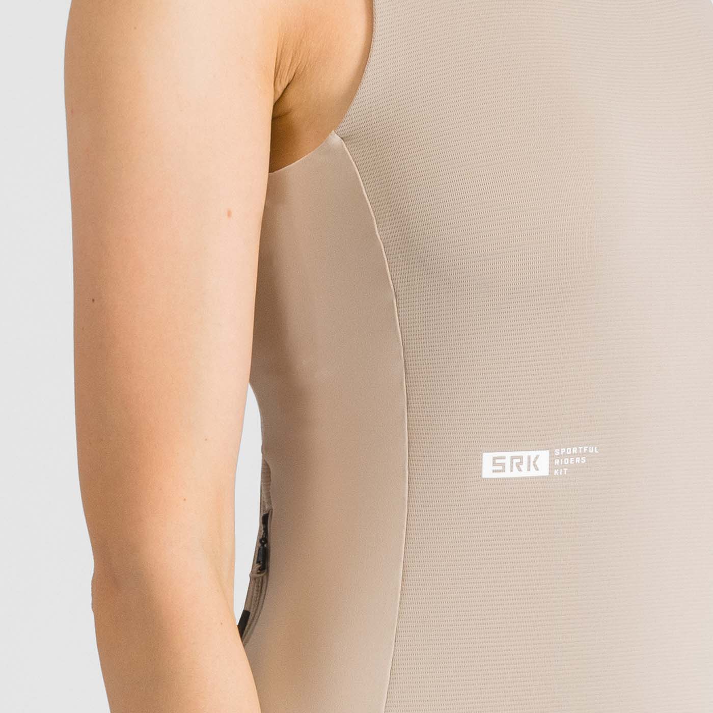 Camisola sem mangas SPORTFUL SRK TOP para mulher Bege