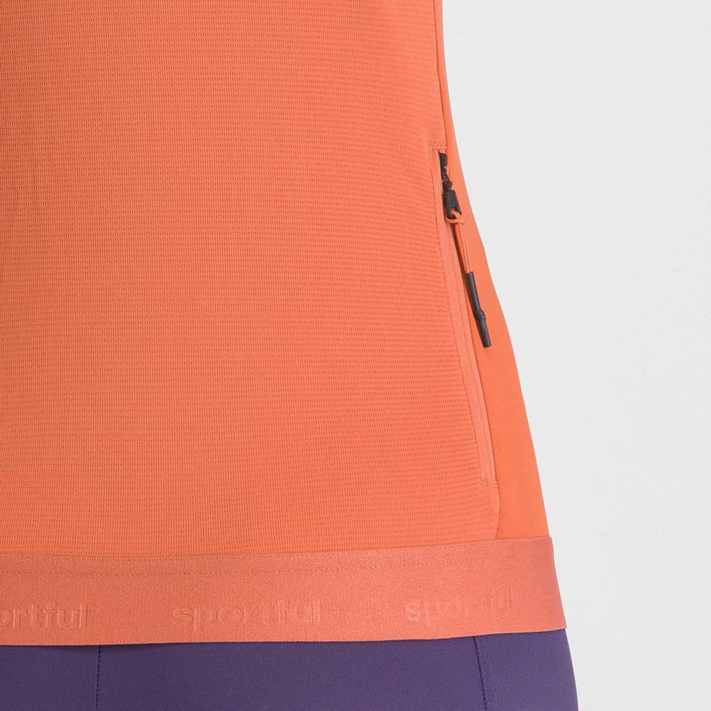 Camisola sem mangas SPORTFUL SRK TOP para mulher, cor de laranja