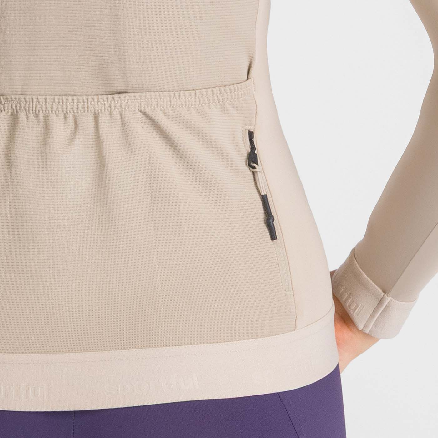 SPORTFUL SRK Camisola de manga comprida para mulher Bege