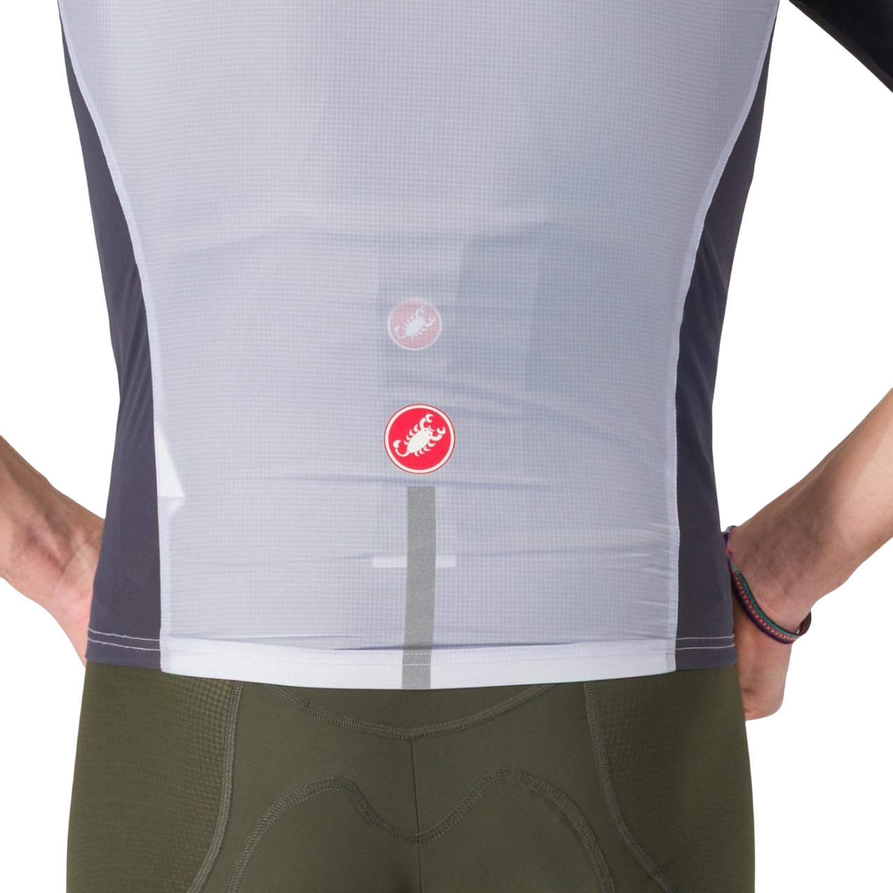Casaco sem mangas CASTELLI SQUADRA STRETCH Cinzento
