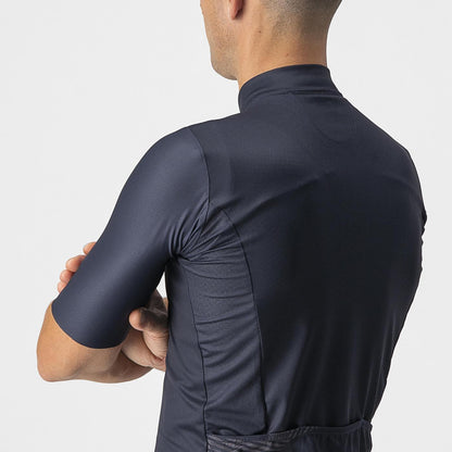 Maillot CASTELLI 13 SCREEN Mangas Curtas Azul/Vermelho
