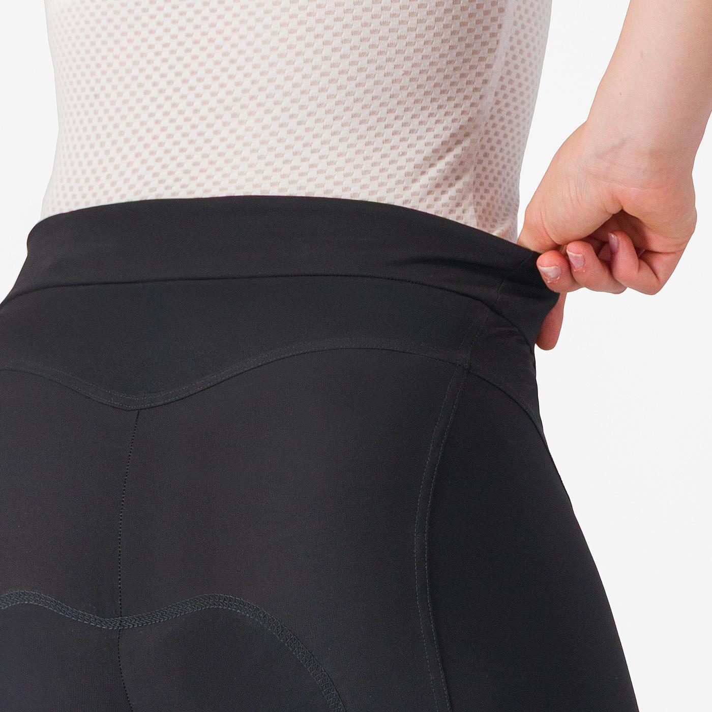 Calção CASTELLI ENDURANCE para mulher, preto