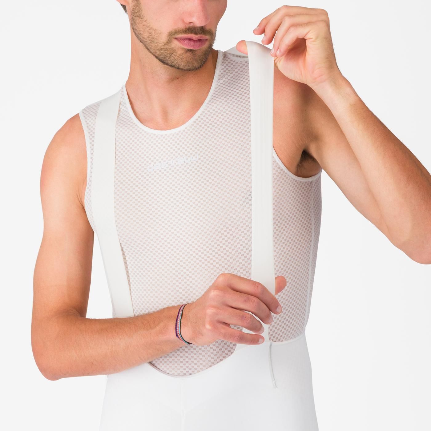 CASTELLI FREE AERO RACE Bib Tight S Branco