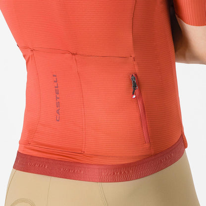 Maillot CASTELLI ESPRESSO 2 Mangas Curtas Paprika