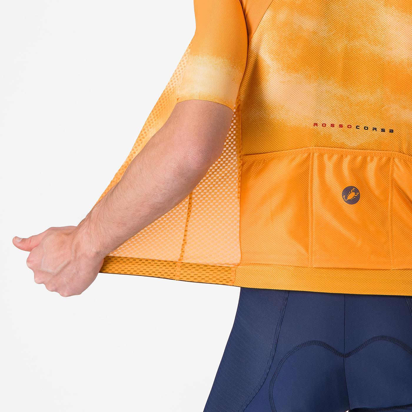 CASTELLI CLIMBER'S A/C Camisola de manga curta laranja