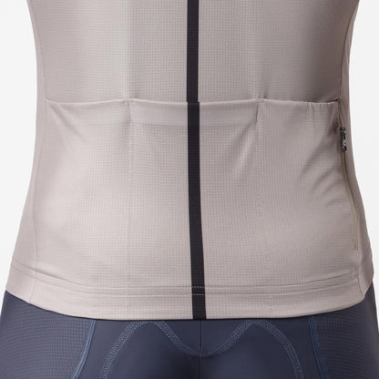 Maillot CASTELLI DRITTONE LOGO Mangas Curtas Clay