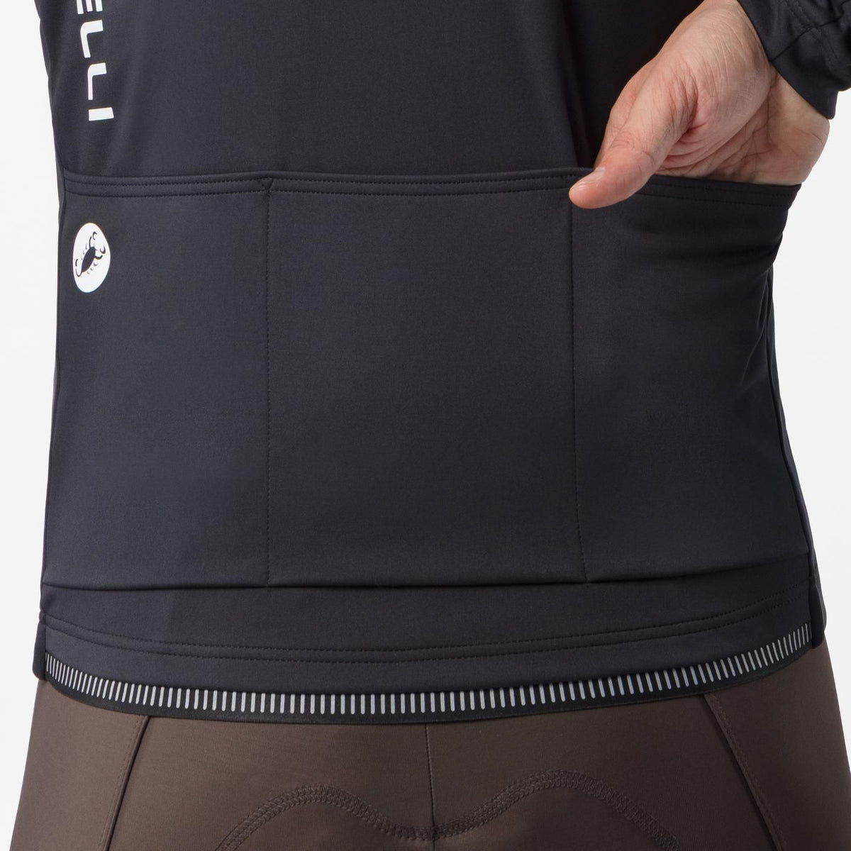 Casaco CASTELLI ESPRESSO 2 Preto