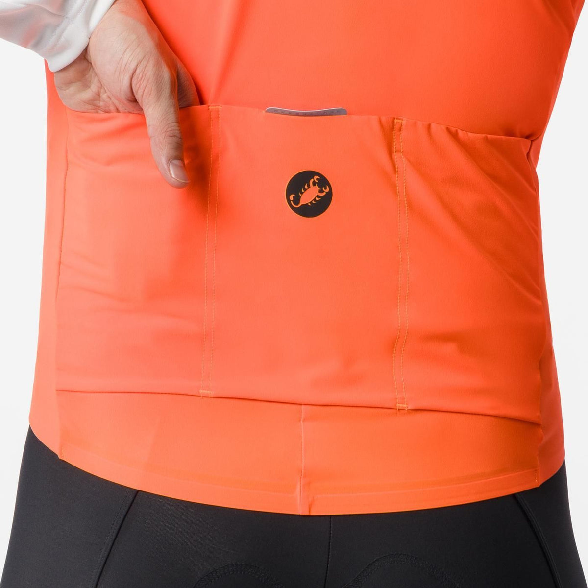 Colete Sem Mangas CASTELLI PERFETTO 2 Laranja