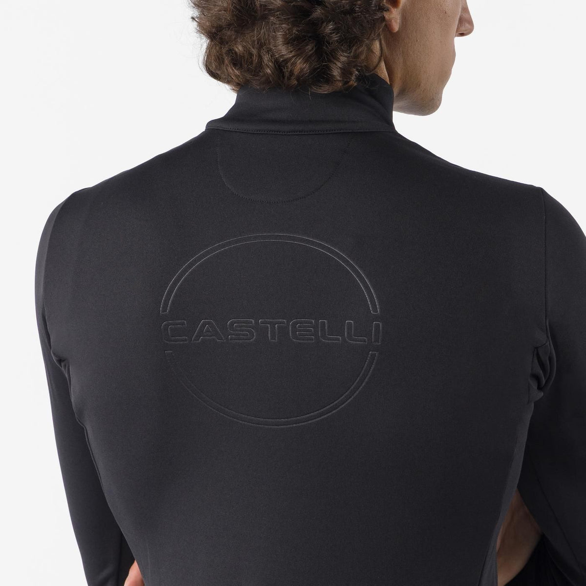 Camisola CASTELLI COMPETIZIONE THERMAL Mangas Compridas Preto