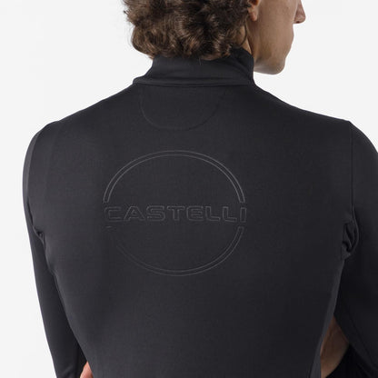 Camisola CASTELLI COMPETIZIONE THERMAL Mangas Compridas Preto