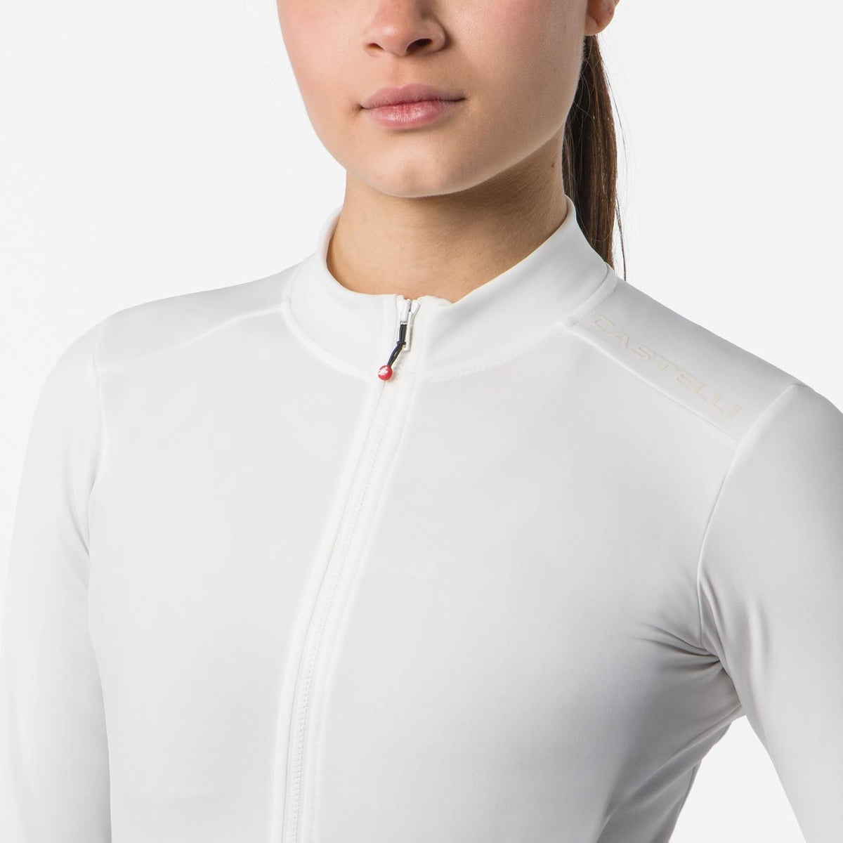 Camisola CASTELLI ESPRESSO THERMAL 2 Senhora Marfim