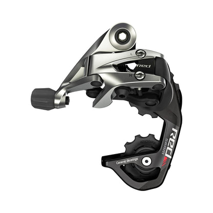 Desviador traseiro SRAM RED de 11 velocidades, caixa curta – vista do produto sobre fundo branco