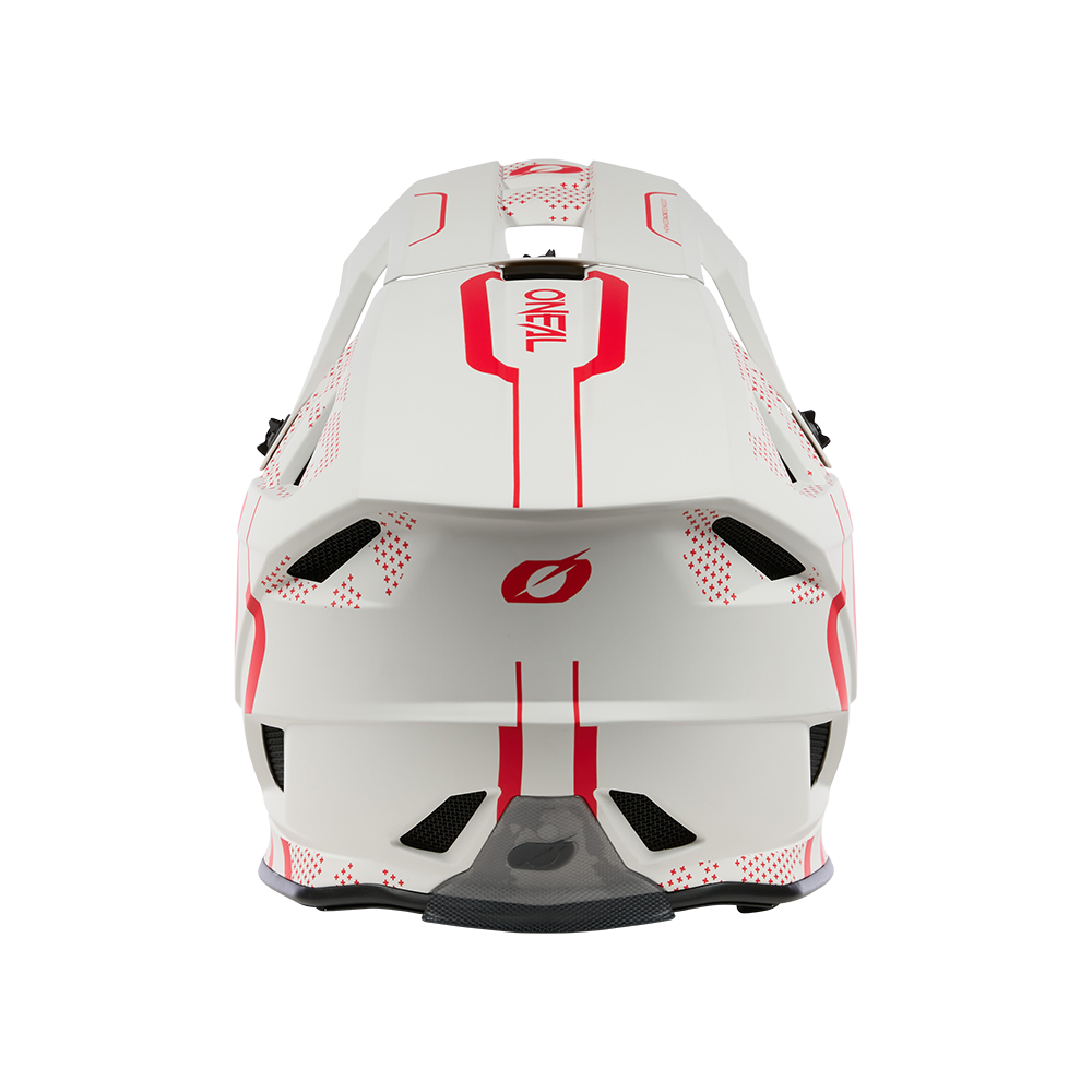 Capacete de BTT O'NEAL BLADE POLYACRYLITE STRIKE Branco/Vermelho