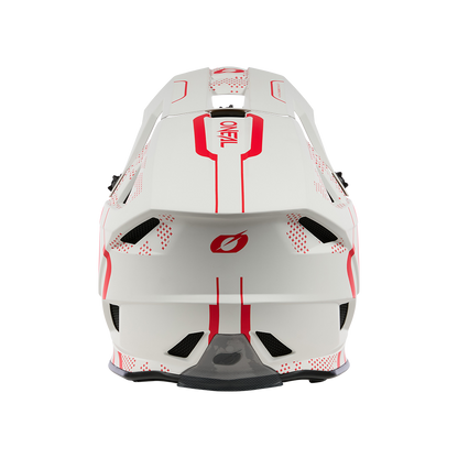 Capacete de BTT O'NEAL BLADE POLYACRYLITE STRIKE Branco/Vermelho