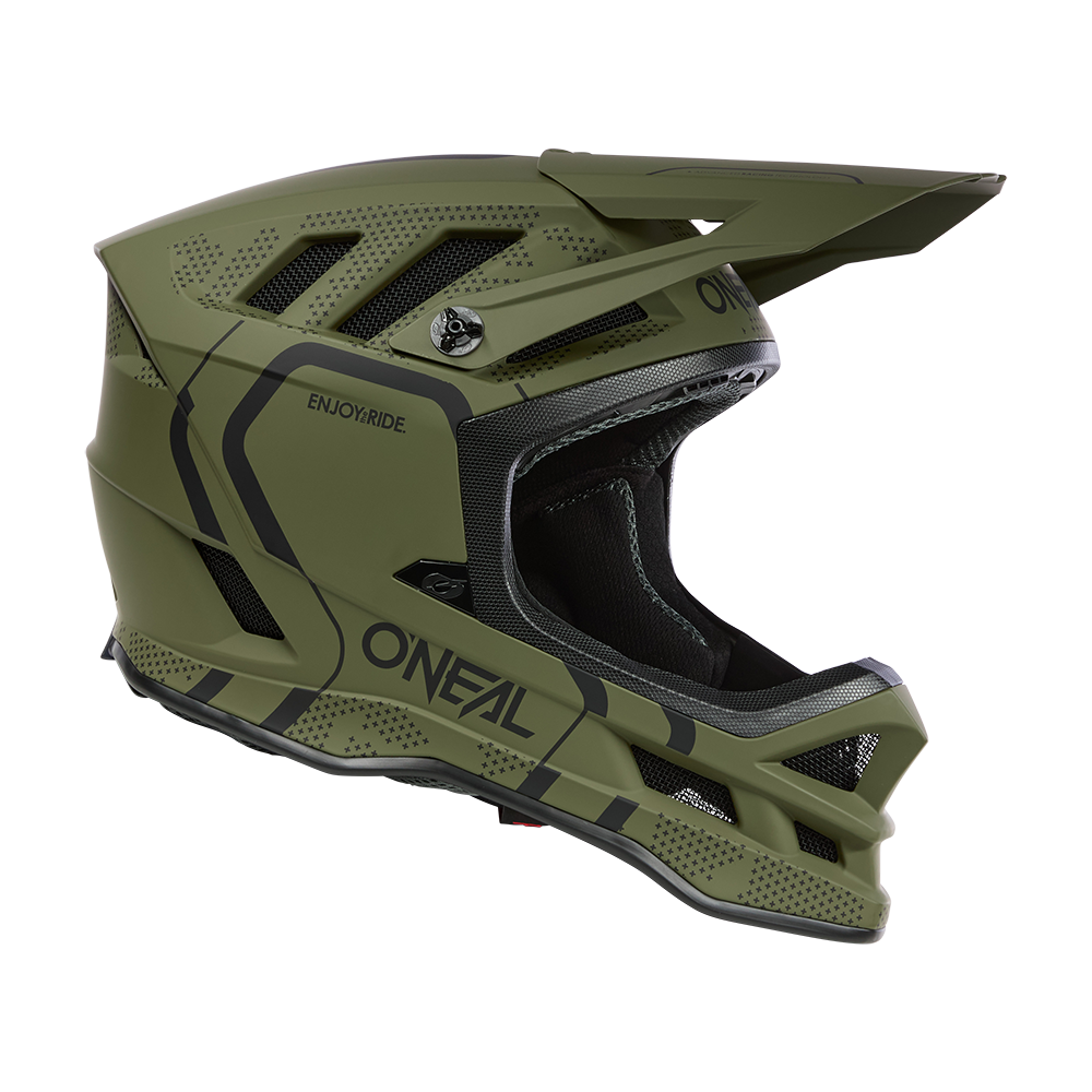Capacete de BTT O'NEAL BLADE POLYACRYLITE STRIKE Verde/Preto