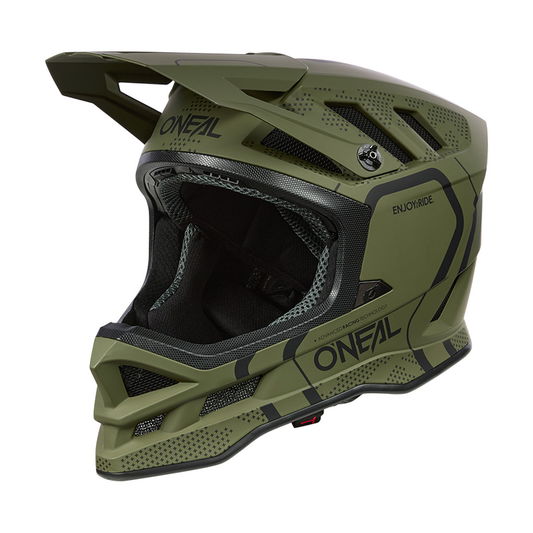 Capacete de BTT O'NEAL BLADE POLYACRYLITE STRIKE Verde/Preto
