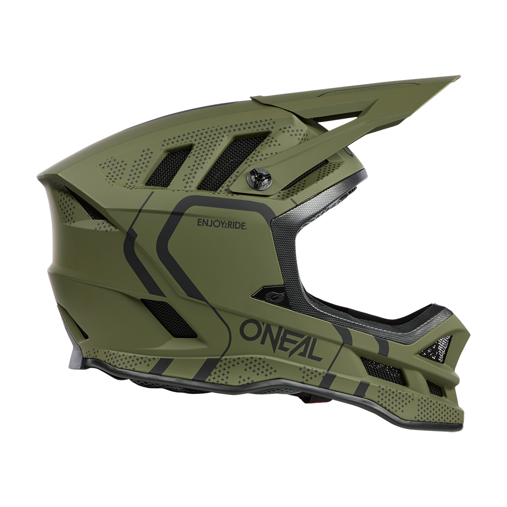 Capacete de BTT O'NEAL BLADE POLYACRYLITE STRIKE Verde/Preto