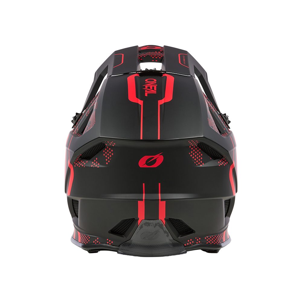 Capacete de BTT O'NEAL BLADE POLYACRYLITE STRIKE Preto/Vermelho