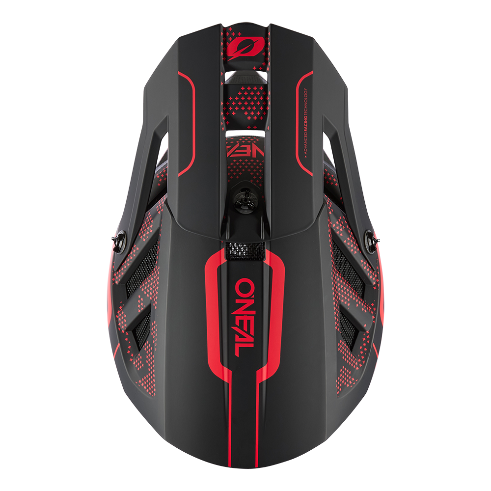 Capacete de BTT O'NEAL BLADE POLYACRYLITE STRIKE Preto/Vermelho