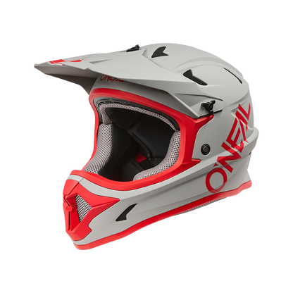 Capacete MTB O'NEAL SONUS SOLID Cinzento/Vermelho
