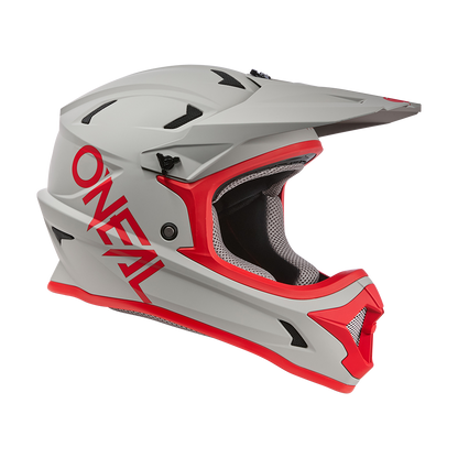 Capacete MTB O'NEAL SONUS SOLID Cinzento/Vermelho