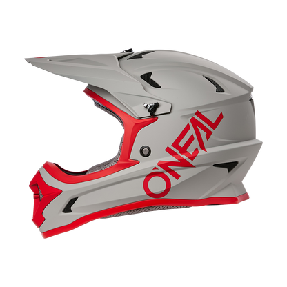 Capacete MTB O'NEAL SONUS SOLID Cinzento/Vermelho