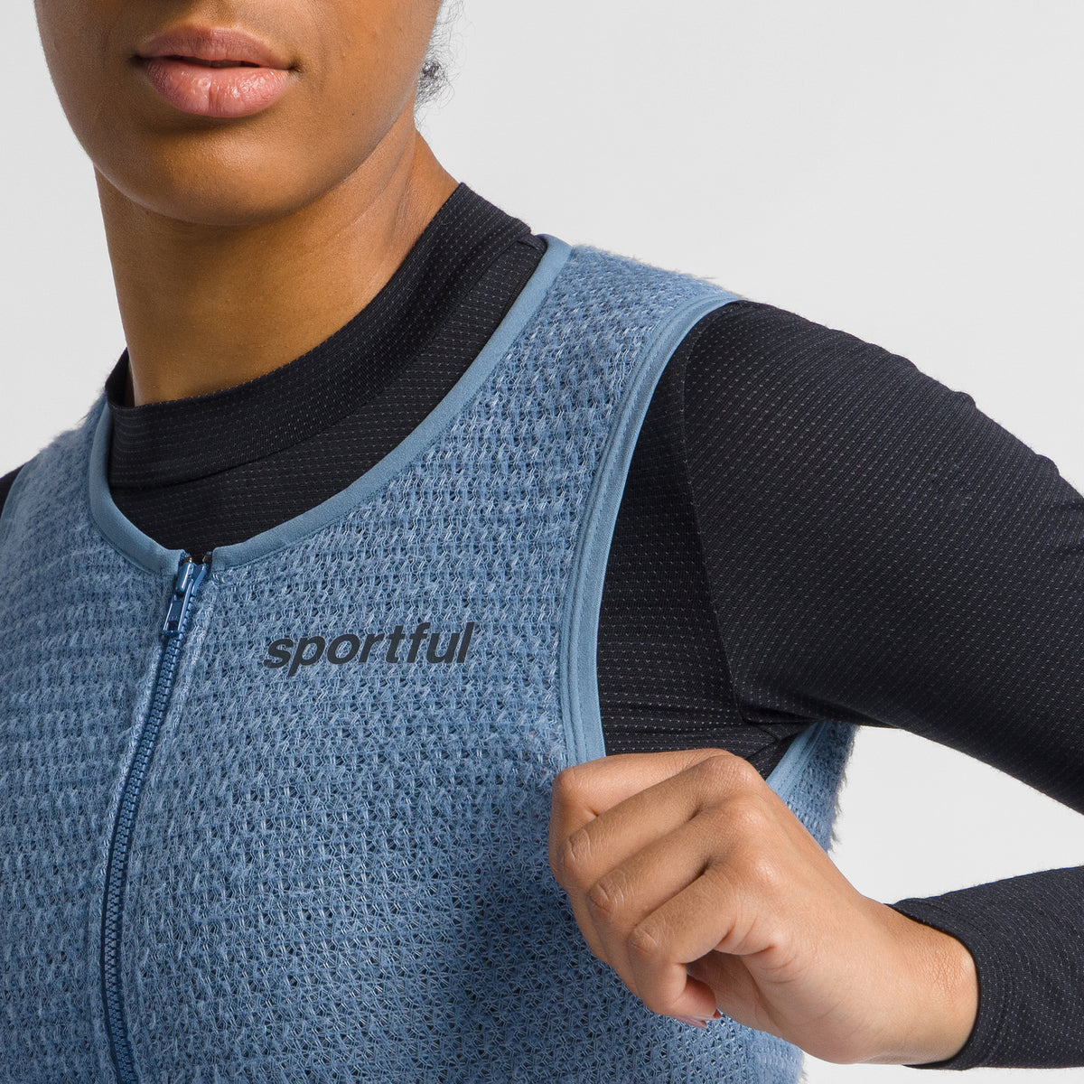 Camisola interior SPORTFUL ALPHA® sem mangas para mulher azul