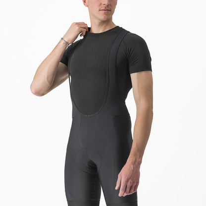 Interior CASTELLI CORE SEAMLESS Mangas Curtas Preto