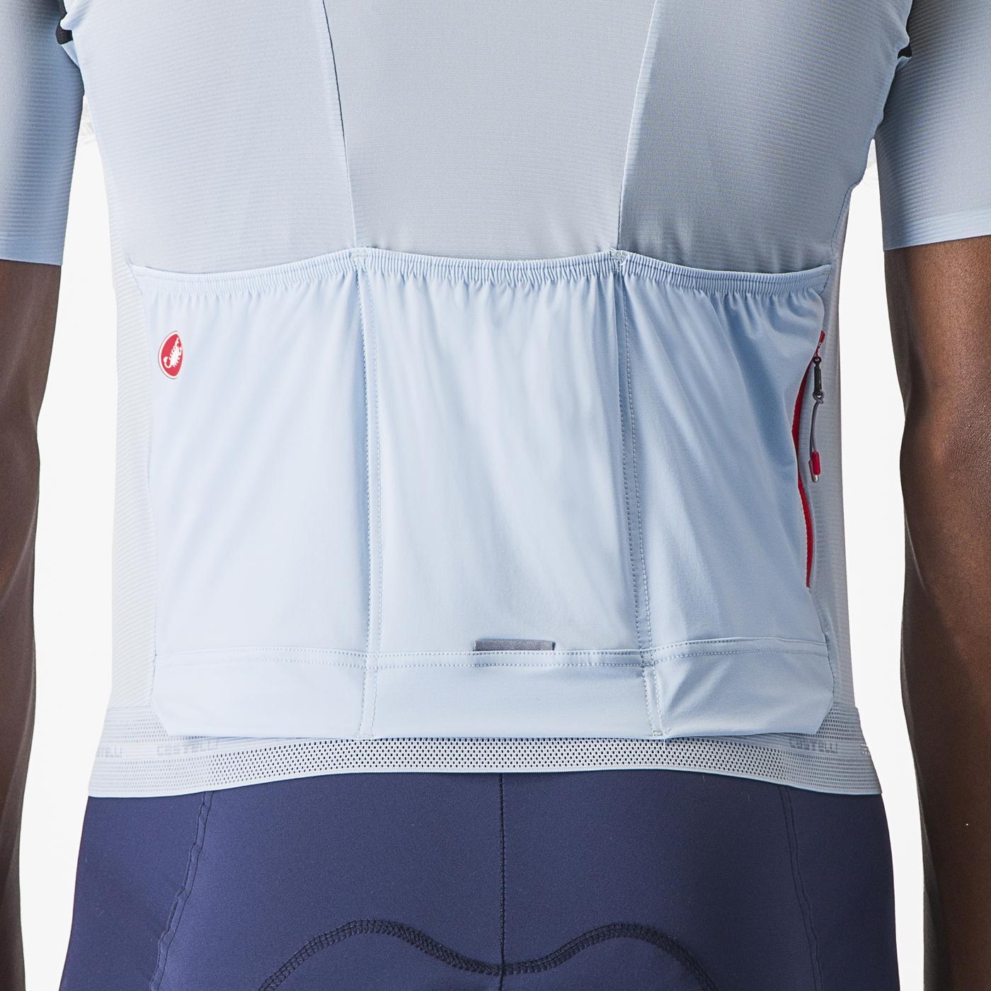 CASTELLI SUPERLEGGERA 3 Camisola de manga curta Azul