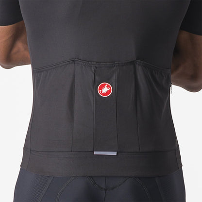 Maillot CASTELLI PROLOGO LITE Mangas Curtas Preto
