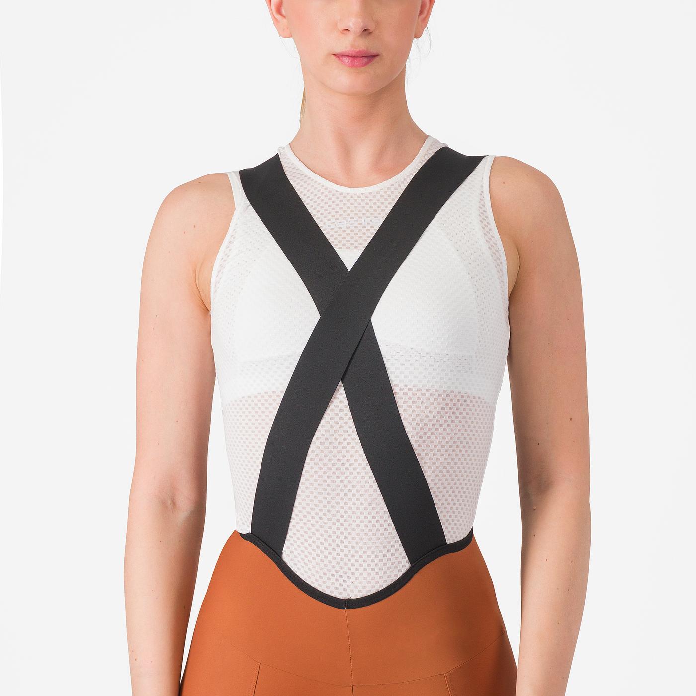 CASTELLI ESPRESSO W DT Bib Tight castanho para mulher