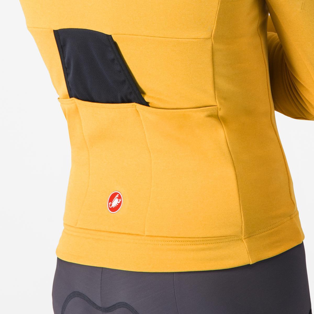 CASTELLI UNLIMITED TRAIL 2 Camisola de manga comprida Amarelo/Cinzento