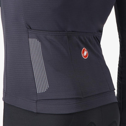 Maillot CASTELLI PURO 4 Mangas Compridas Dark Gray