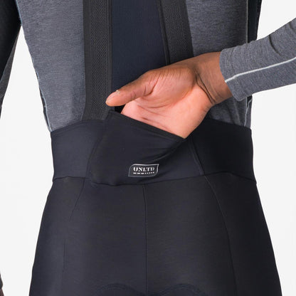 Culote Longo com Alças CASTELLI UNLIMITED Preto