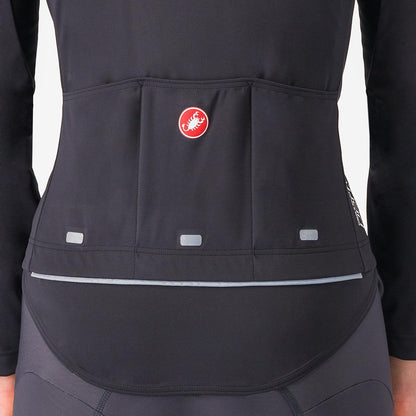 Jaqueta CASTELLI PERFETTO RoS 3 Feminina Preto/Preto Reflex