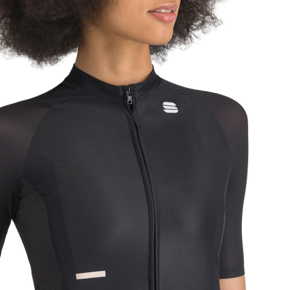 Maillot SPORTFUL SUPERNOVA Mangas Curtas Mulher Preto