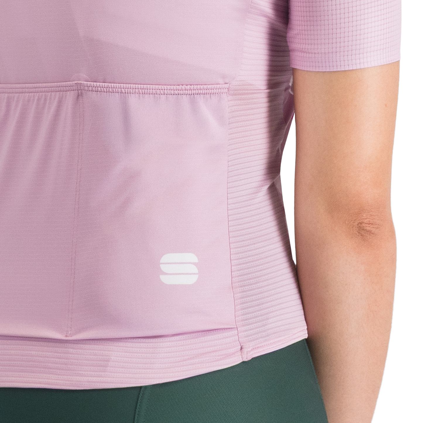 Camisola de manga curta SPORTFUL SUPERNOVA lavanda para mulher