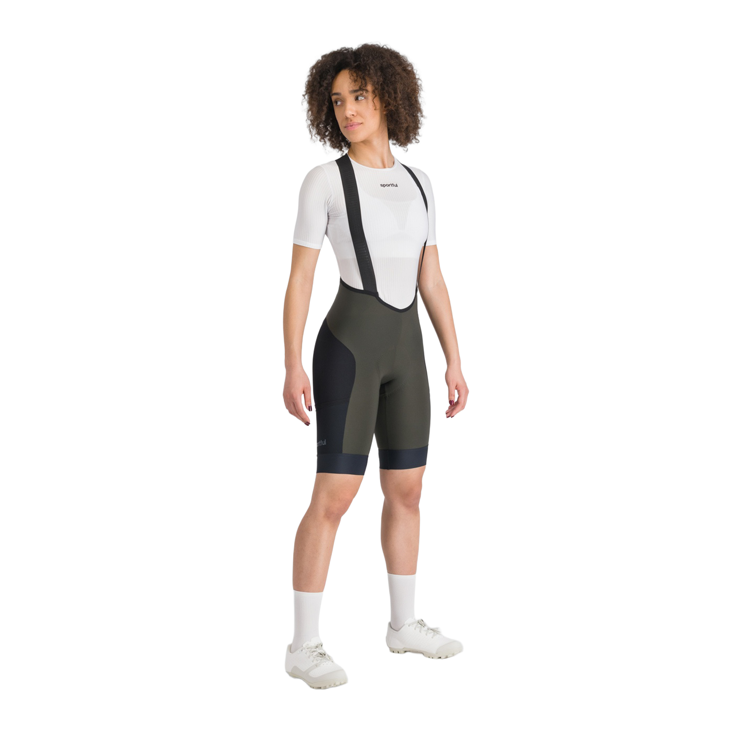 SPORTFUL SUPERGIARA 2 Bib Short Cáqui/Preto para mulher