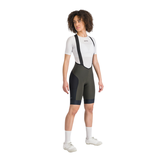 SPORTFUL SUPERGIARA 2 Bib Short Cáqui/Preto para mulher