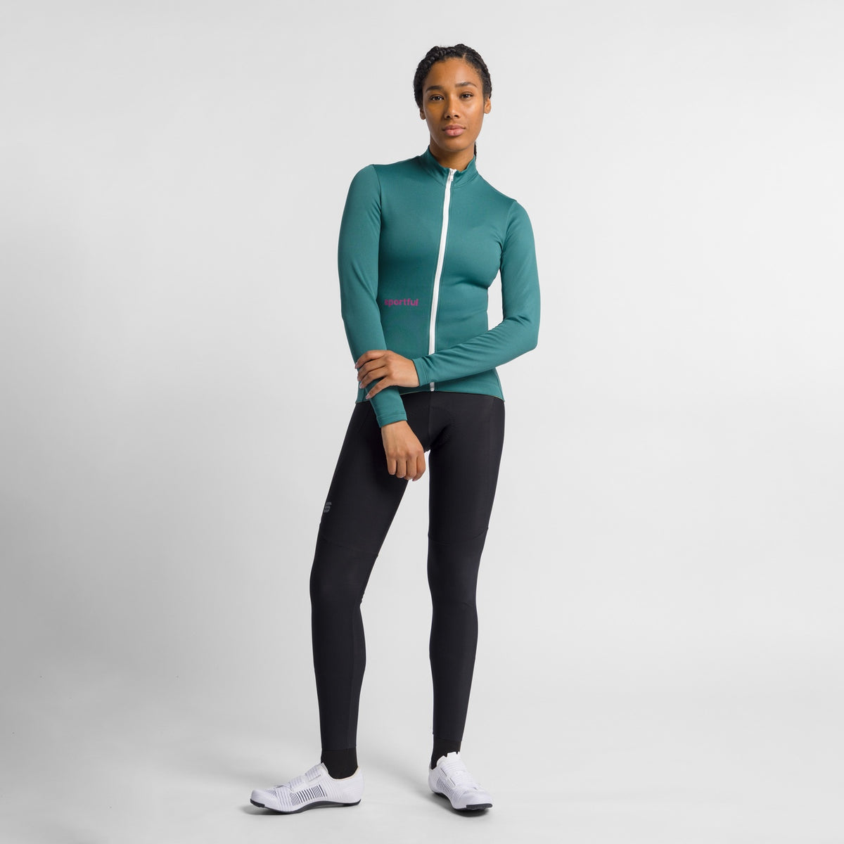 Camisola SPORTFUL Clássica de manga comprida para mulher verde