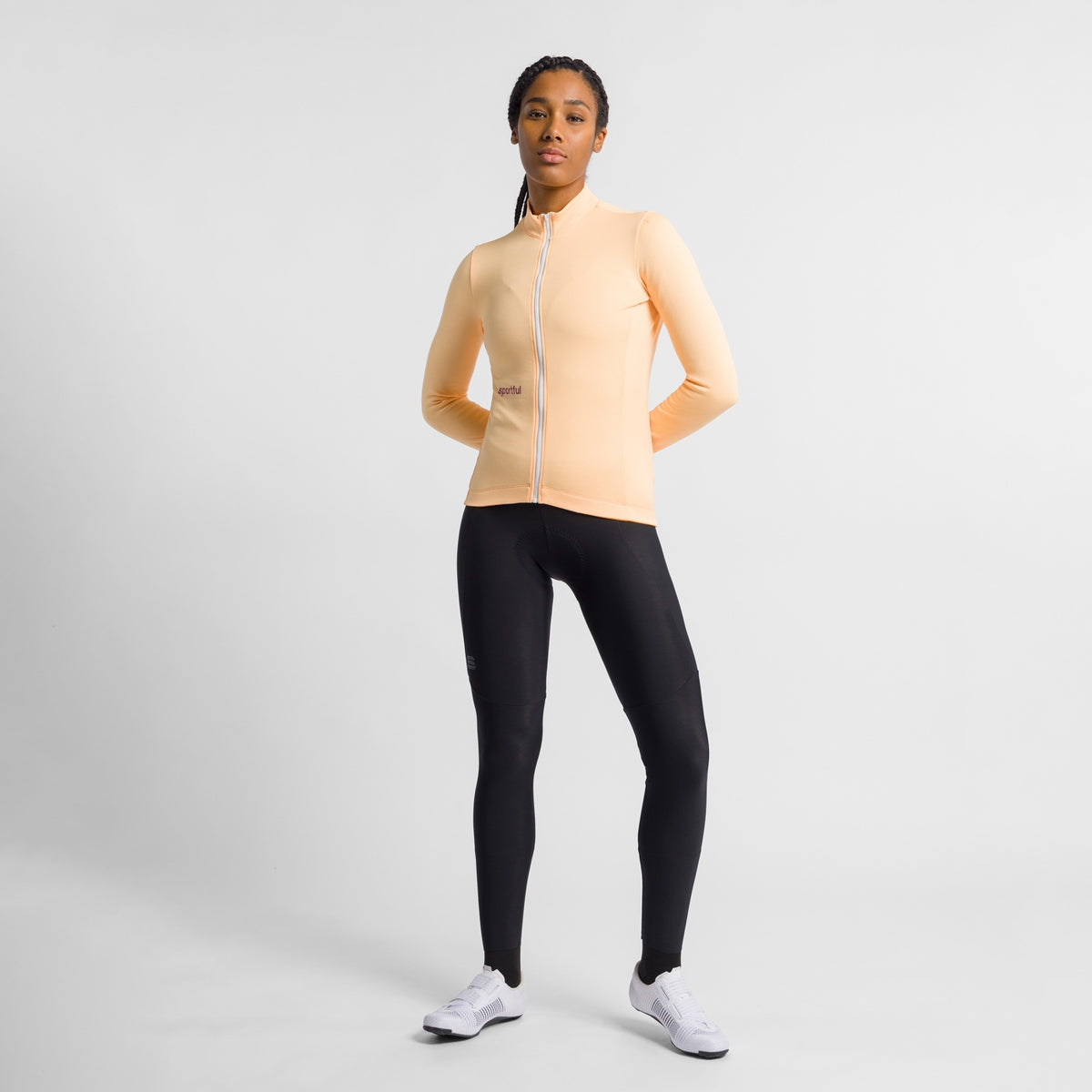 Camisola SPORTFUL Clássica de manga comprida para mulher amarela