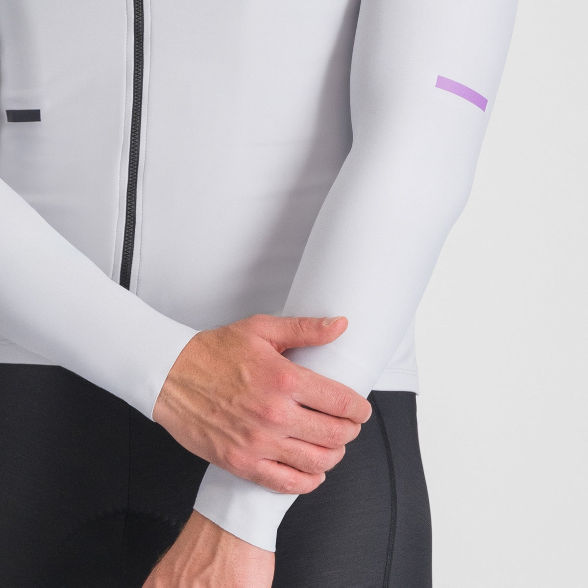 Camisola de ciclismo SPORTFUL SUPERNOVA de manga comprida cinzenta