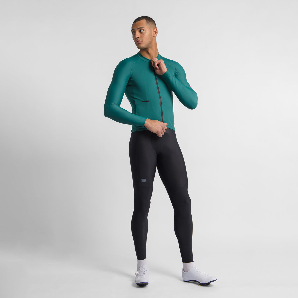 Camisola de ciclismo SPORTFUL SUPERNOVA de manga comprida verde