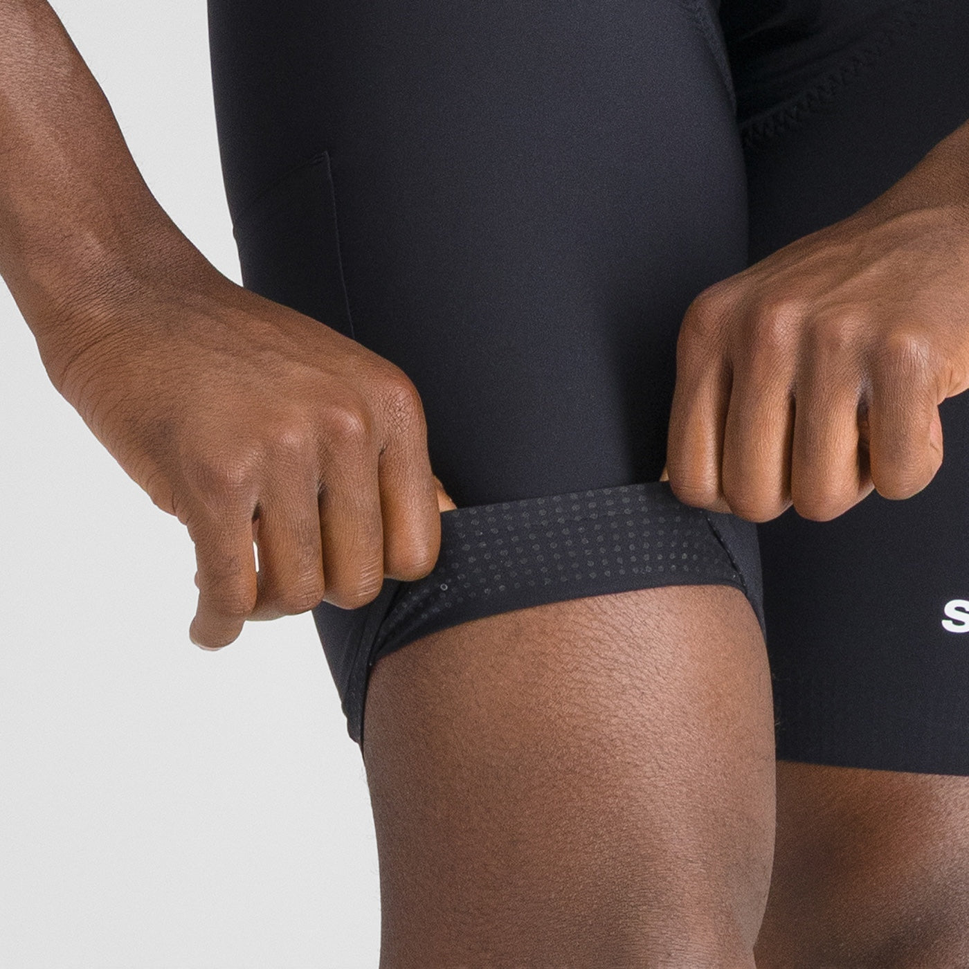 SPORTFUL G-SUIT Manga curta preto/branco