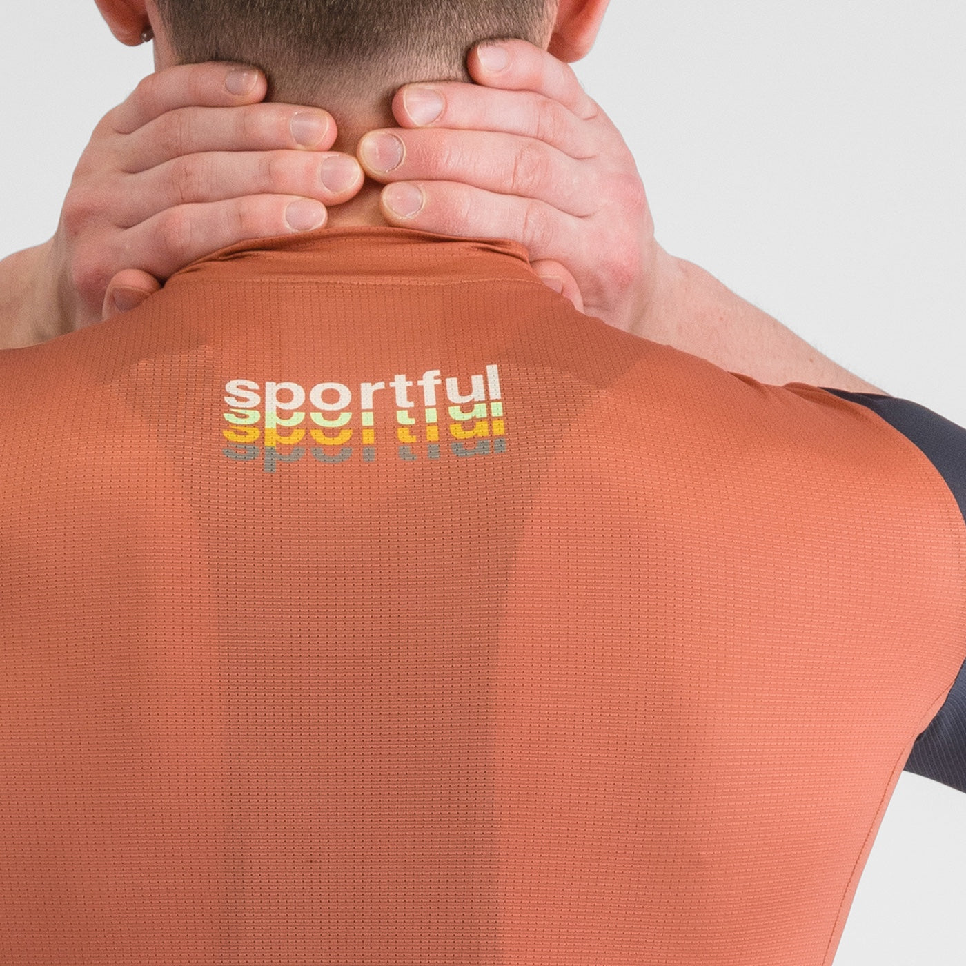 SPORTFUL SUPERGIARA 2 LOGO Jersey de manga curta Laranja