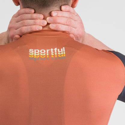 Camisola SPORTFUL SUPERGIARA 2 LOGO Mangas Curtas Laranja